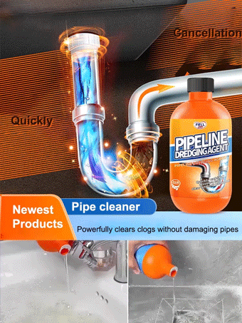 Pipeline dredging agent strong dissolving