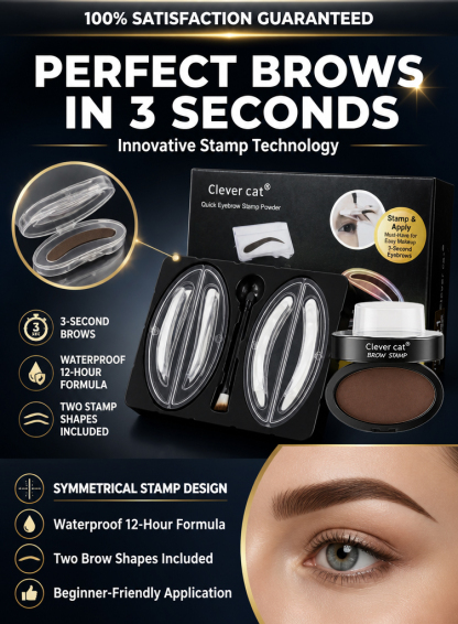Waterproof Quick Brow Stamp Kit