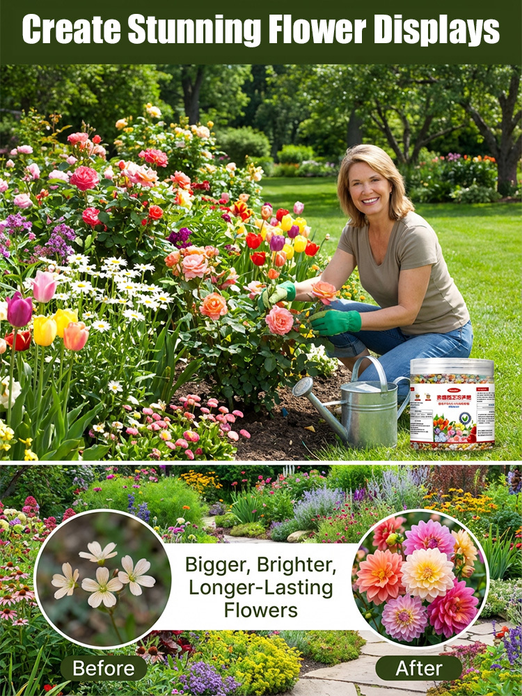 【Flowers Blooming Throughout the Garden】Potassium Hydrogen Phosphate Fertilizer