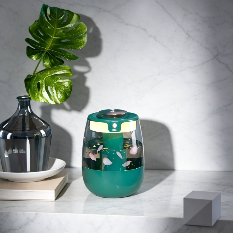 Large Capacity USB Humidifier with Double Spray Design for Home, Office, Bedroom, Dormitory, Outdoor