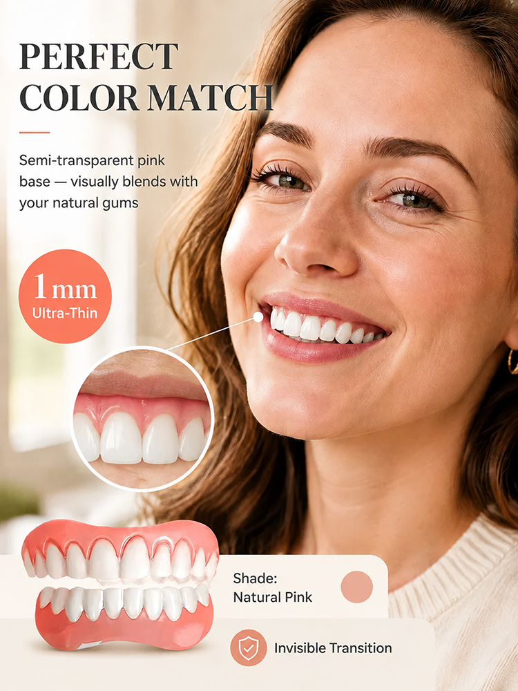 Comfortable Silicone Denture Set
