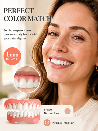 Comfortable Silicone Denture Set