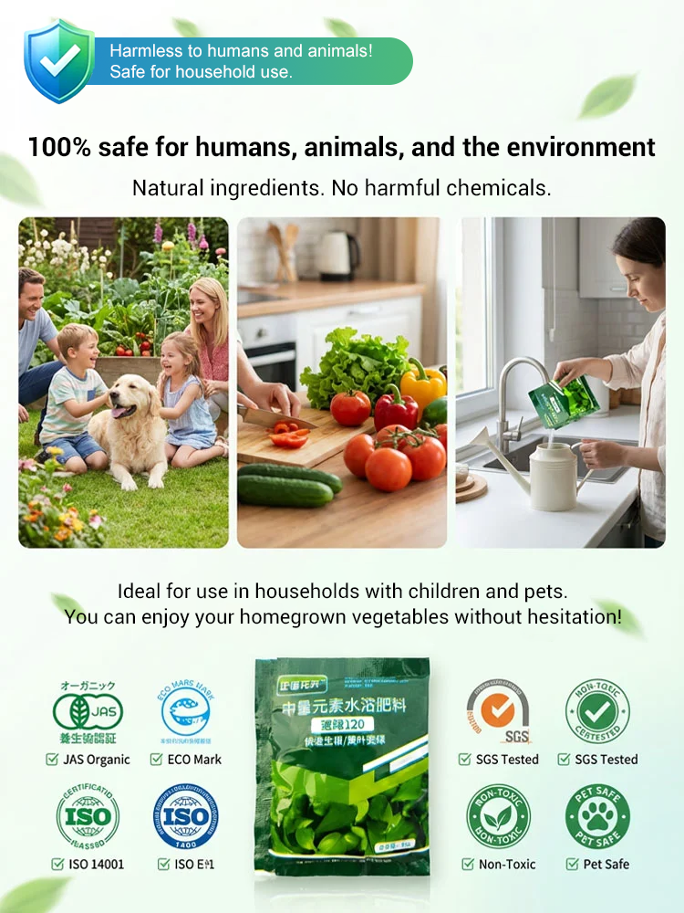 Promotes Root Growth and Stronger Plants, Fulfills Nutritional Needs