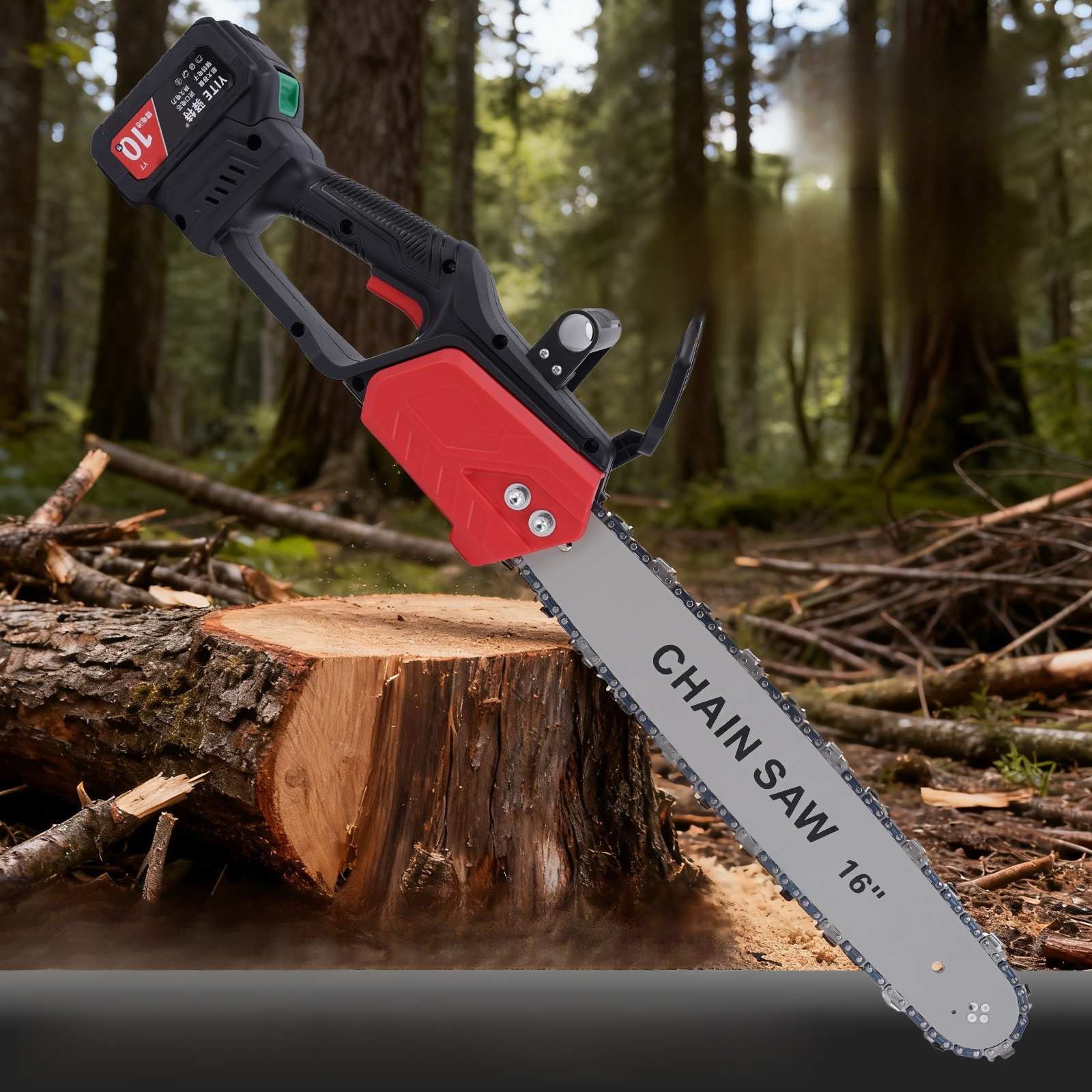 Upgraded high-power woodworking electric chainsaw