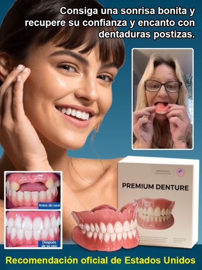 【Adiós Dentistas Caros】Nueva Dentadura DIY en 3 Minutos ⏱️ | Hecho en EE. UU. | Sin visitas médicas 