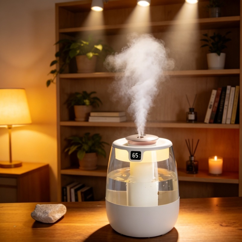 Large Capacity USB Humidifier with Double Spray Design for Home, Office, Bedroom, Dormitory, Outdoor