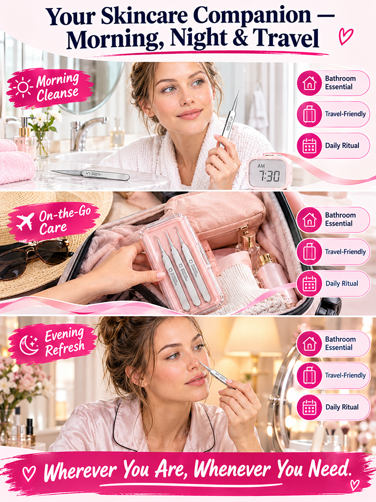 Stainless Steel Pimple and Blackhead Remover