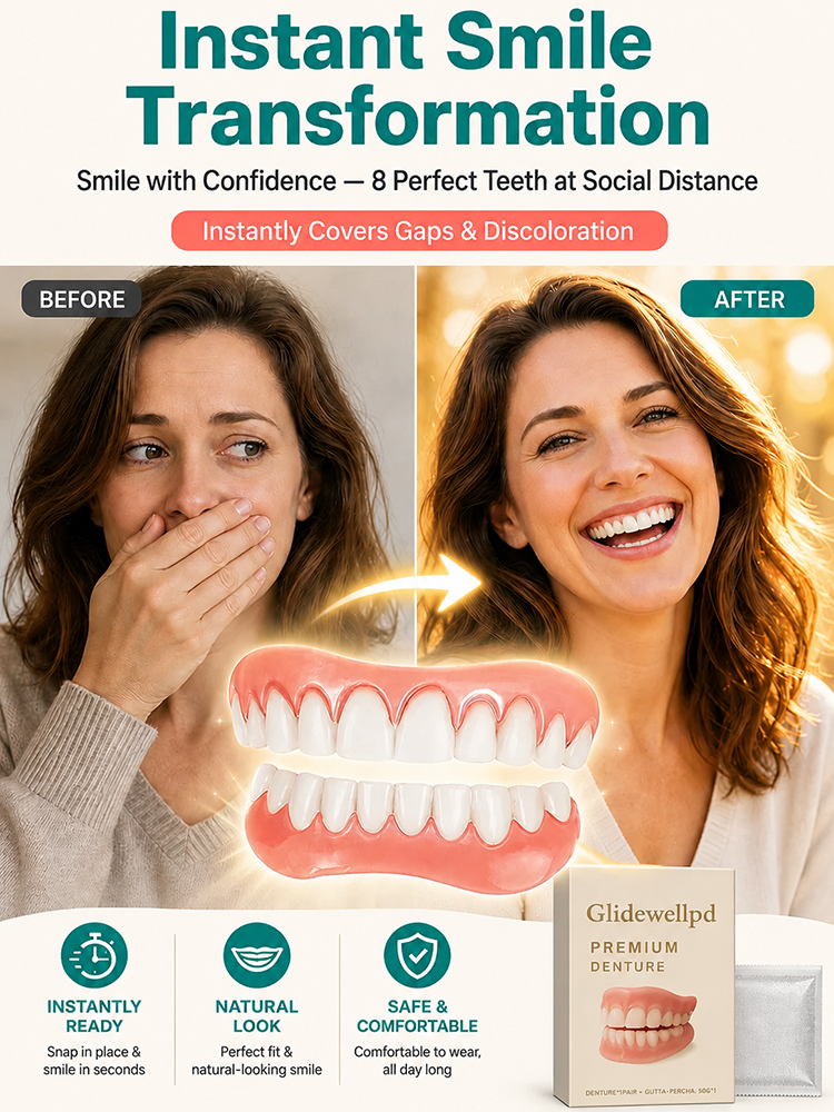 Comfortable Silicone Denture Set