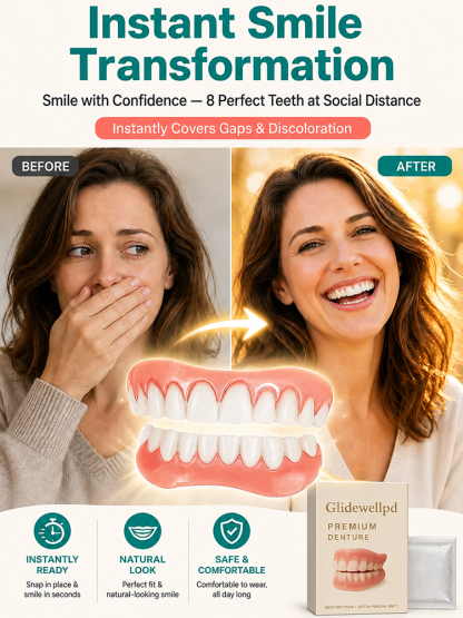 Comfortable Silicone Denture Set