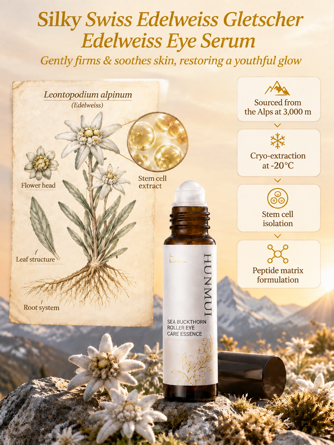 ✨ Anti-Wrinkle Eye Roller Cream | Smooths Fine Lines | Hydrates & Lifts ✨