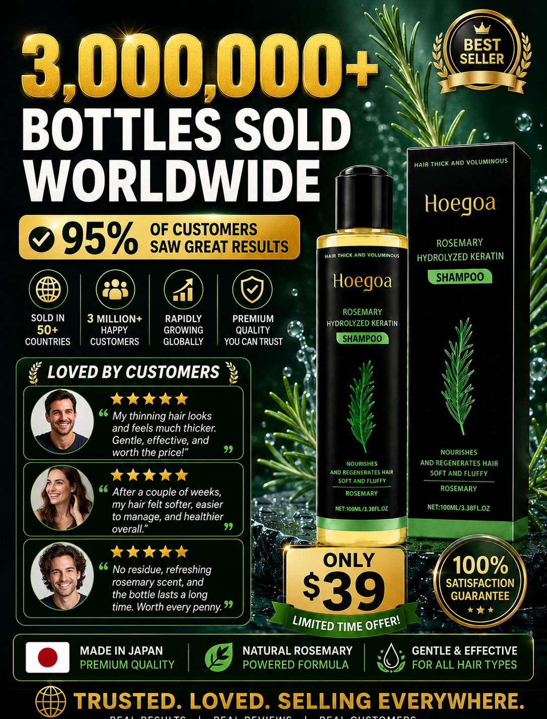 Pamper your hair daily, reduce breakage, nourish your scalp, and promote natural growth! ✨