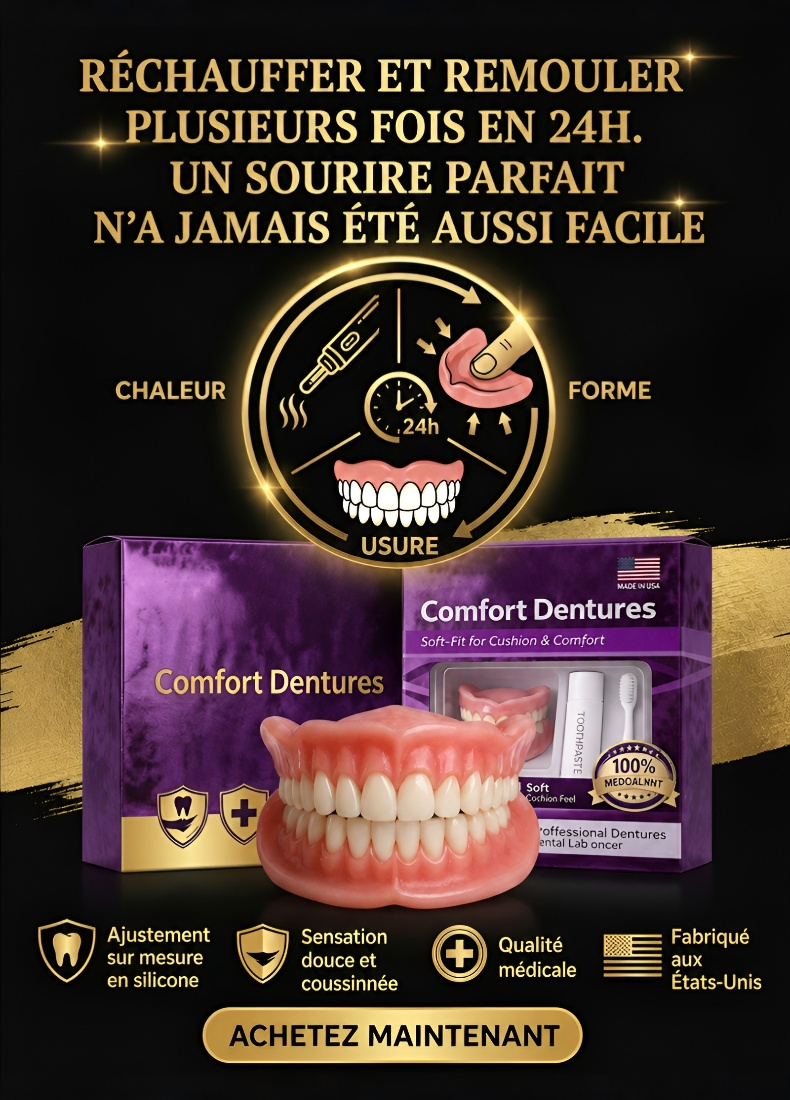 Fini les dentistes hors de prix !  Obtenez un sourire parfait en 3 secondes ! 