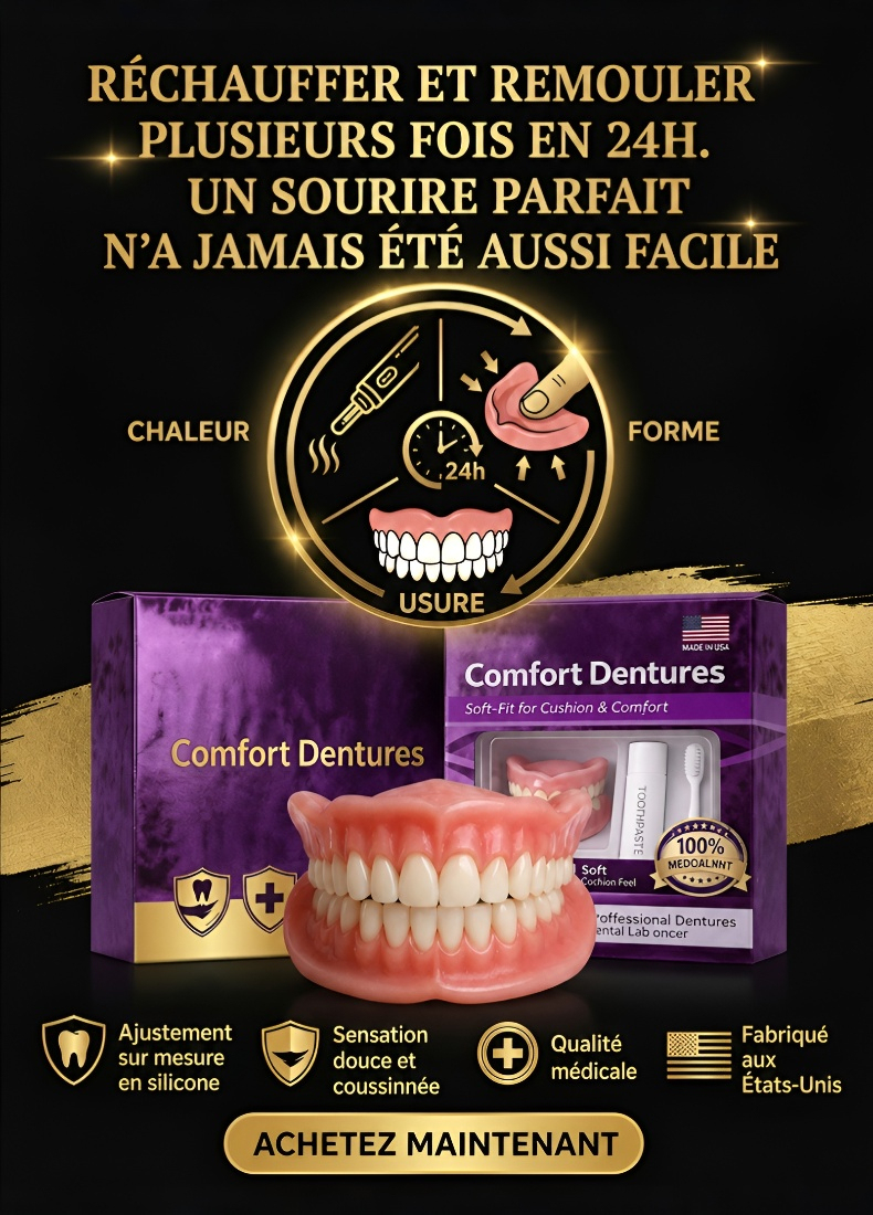 Fini les dentistes hors de prix !  Obtenez un sourire parfait en 3 secondes ! 