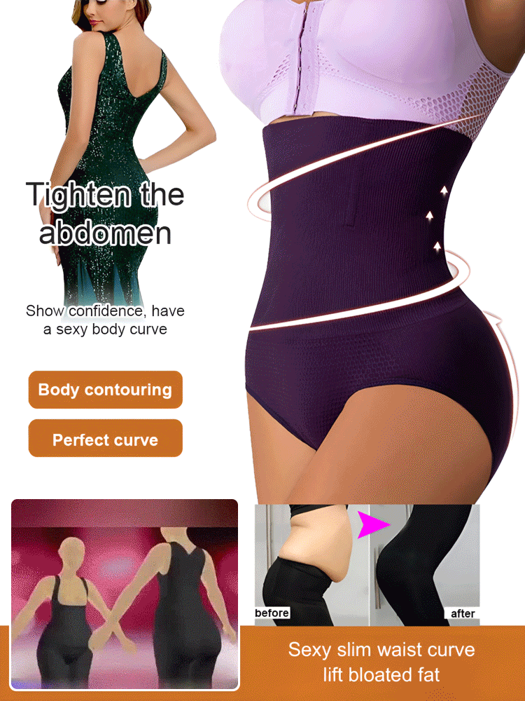 【In 300 Pfund】Nahtlose High-Waist-Bauchweg-und-Po-lift-Slips