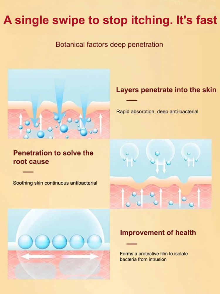 Miao pure herbal antipruritic and antibacterial cream