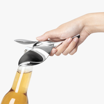 Abridor de botellas creativo en forma de ave flotante
