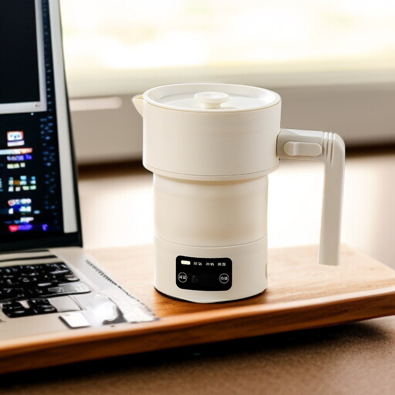 Stainless Steel Electric Kettle for Travelers