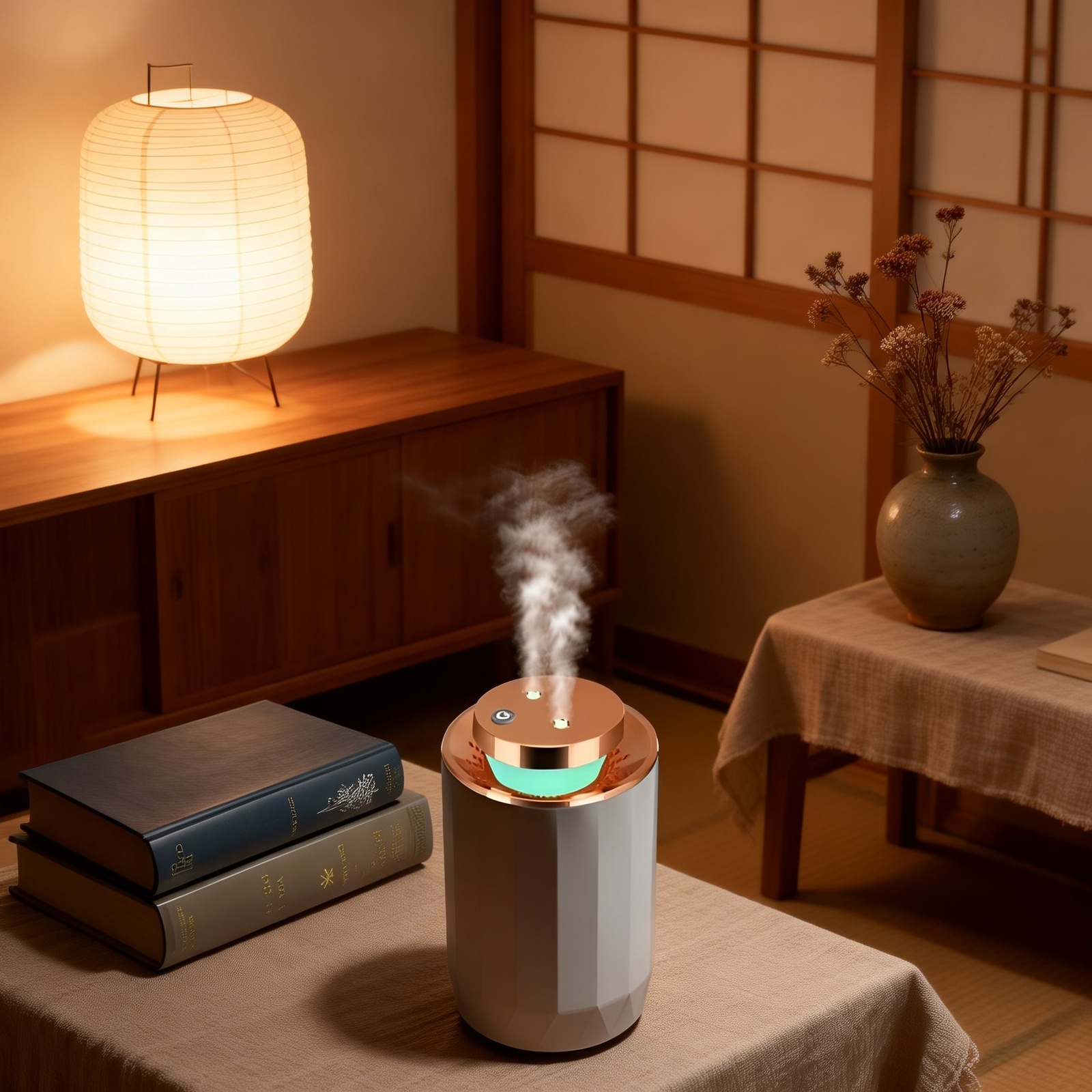 Multifunctional Locomotive-style Humidifier with Aroma Diffuser and Air Purifier