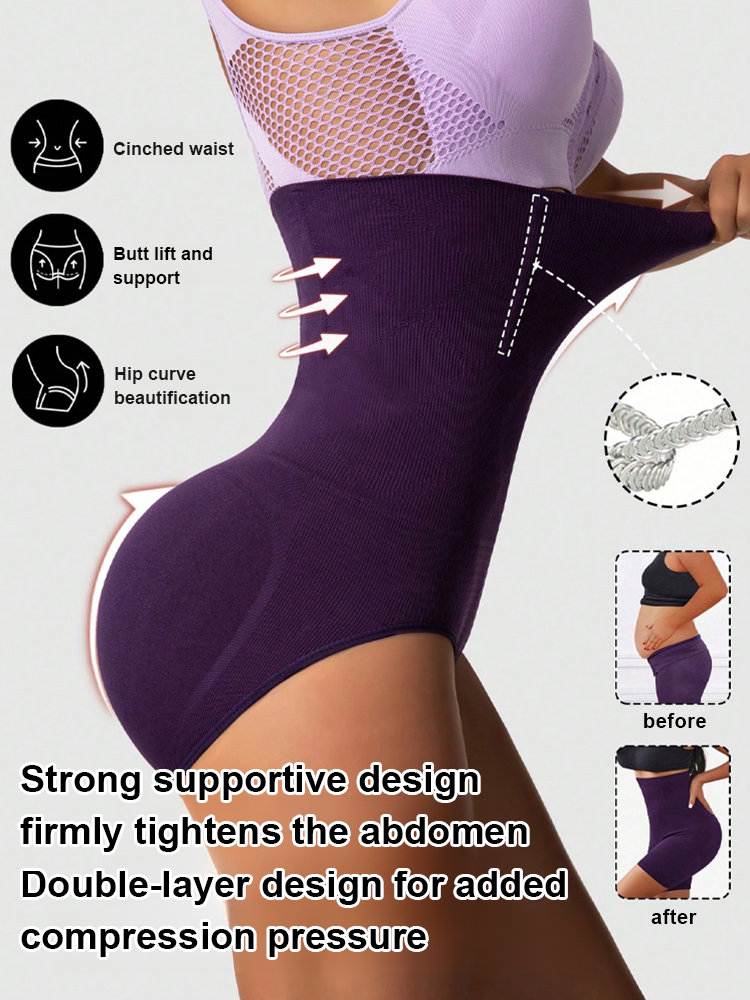 【In 300 Pfund】Nahtlose High-Waist-Bauchweg-und-Po-lift-Slips