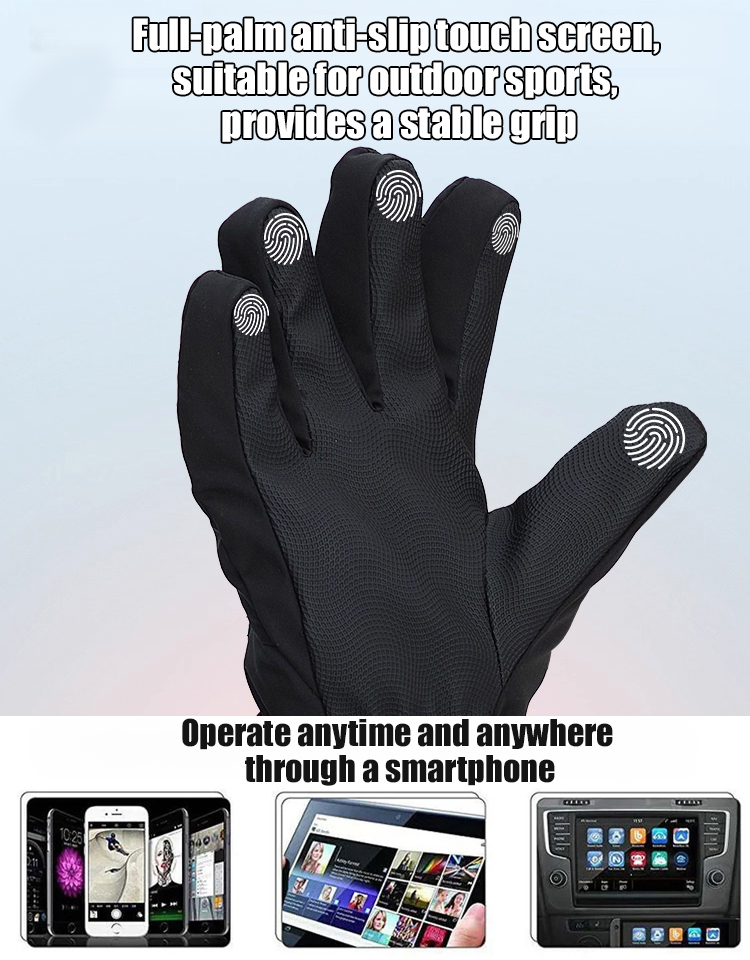 Quick-Warm Smart Electric Ski Gloves