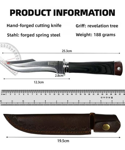 Windbreaker high hardness multi-functional outdoor knife