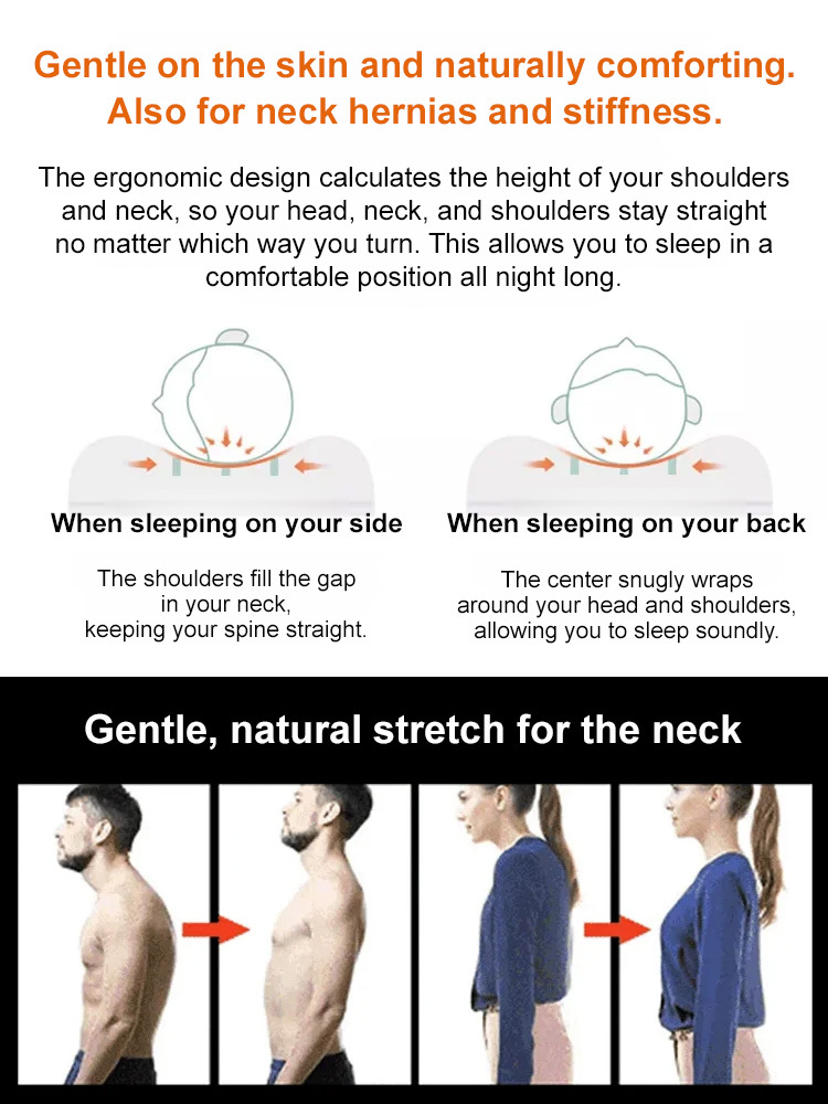 Two-in-one neck support pillow