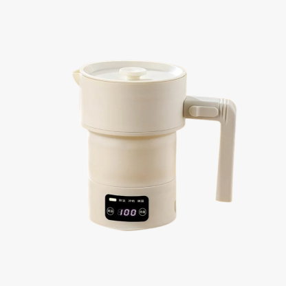 Hervidor eléctrico mini plegable de viaje de acero inoxidable