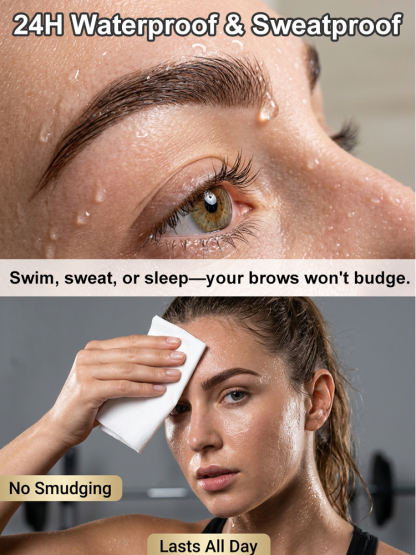 Waterproof Quick Brow Stamp Kit