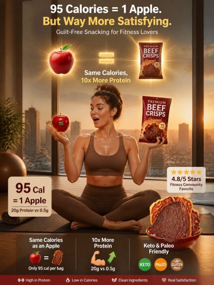 Angus beef crisps