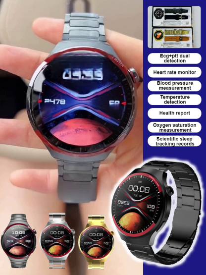 WATCH4PRO Space Exploration Round Screen Smartwatch
