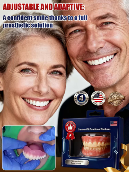 Confident Smile: Full Denture Solution