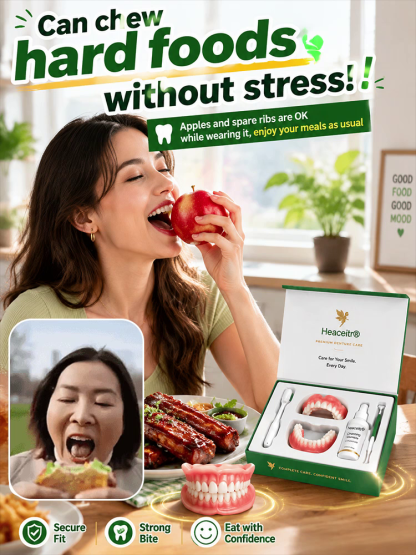 [Perfect Fit with 1:1 Replication] The Top Choice for Custom Denture Sets
