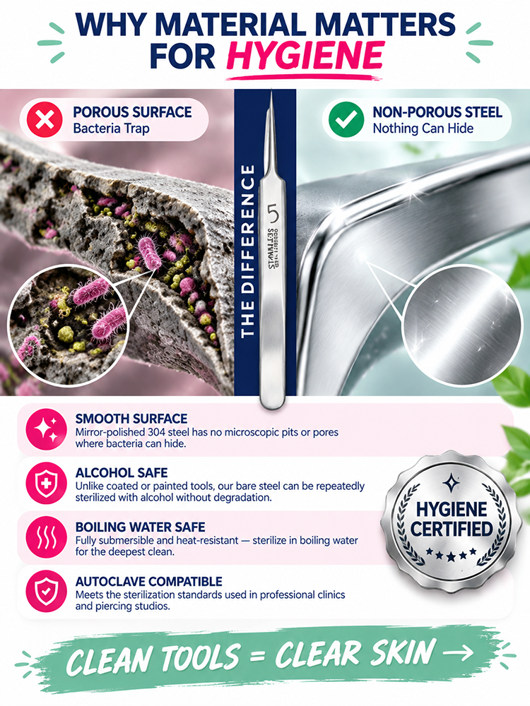Stainless Steel Pimple and Blackhead Remover
