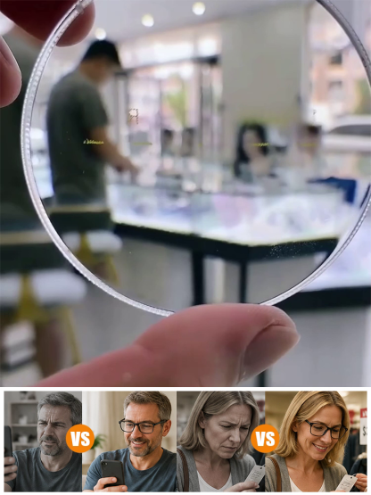 Comfortable, Blue Light-Blocking, High-Definition Reading Glasses