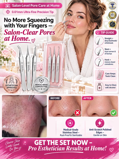 Stainless Steel Pimple and Blackhead Remover