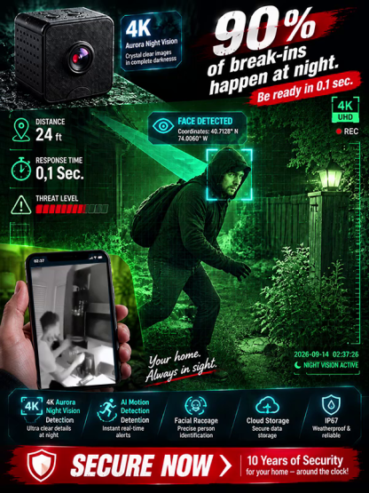 Newly Upgraded Ultra-HD Indoor and Outdoor Network Cameras