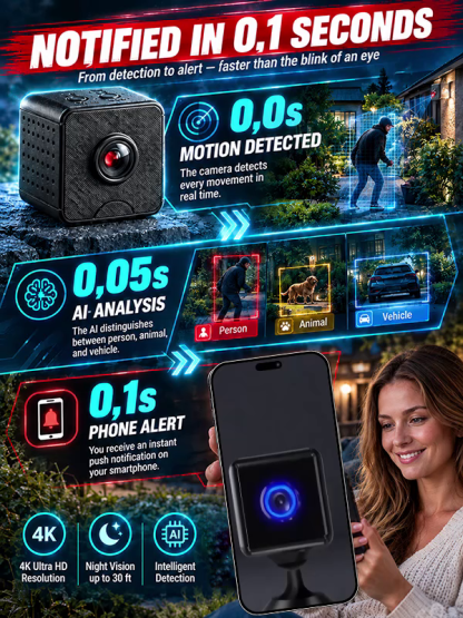 Newly Upgraded Ultra-HD Indoor and Outdoor Network Cameras