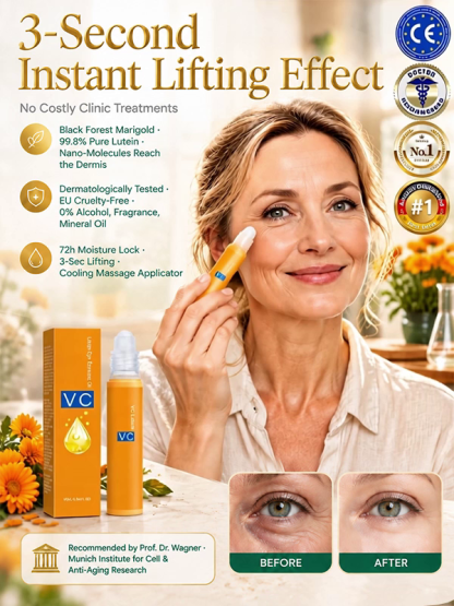 [Look 10 Years Younger in 3 Seconds] Lutein Eye Wrinkle-Reducing Serum