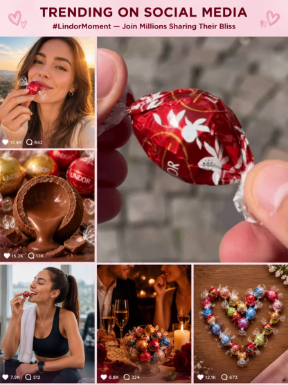 Premium Swiss silky milk chocolate with a soft center