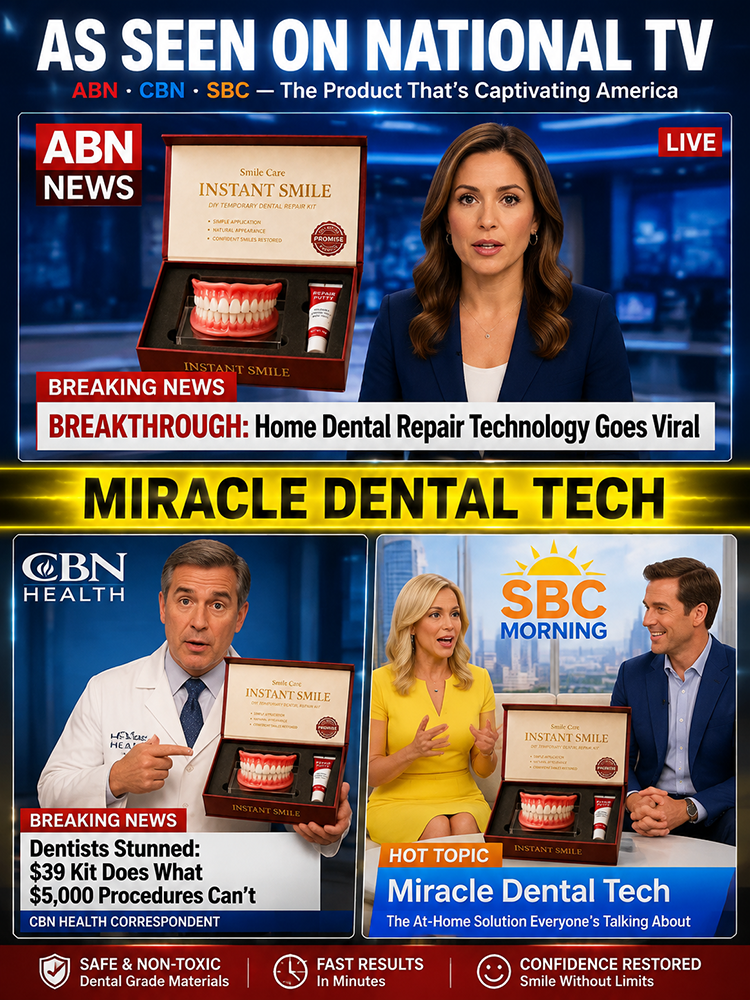 [Show Off Your Confident Smile] Full Set of Upper and Lower Dentures