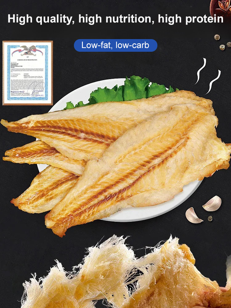 Ready-to-eat seafood grilled cod fillet