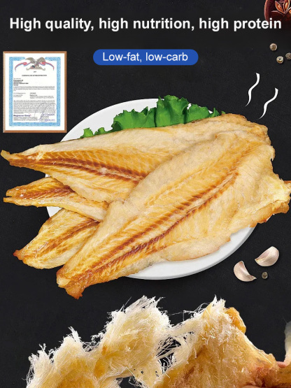 Ready-to-eat seafood grilled cod fillet