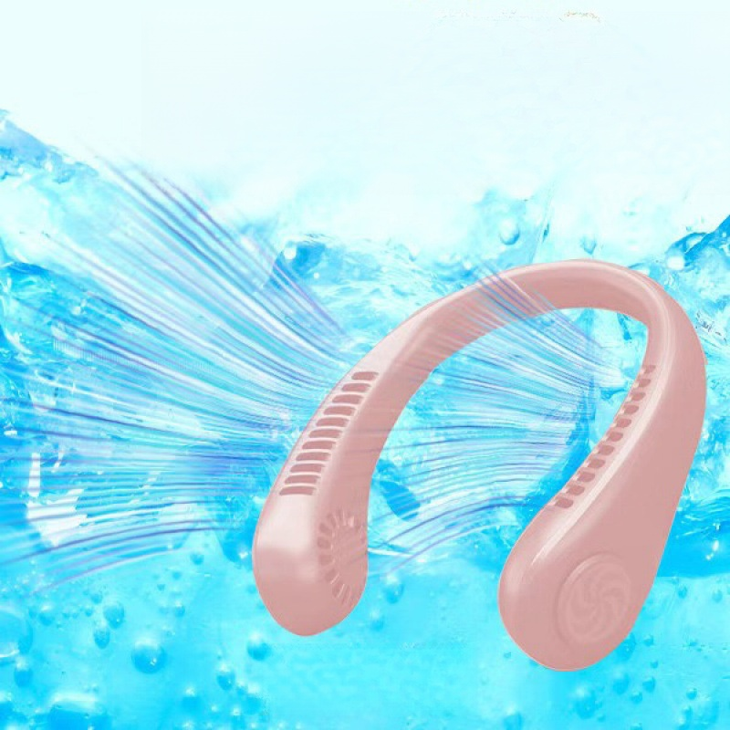 [Instantly Drops to 90° N] Hurricane-Grade Neck Fan