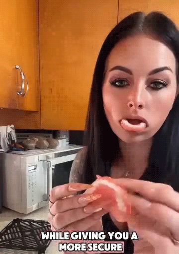 【Recreate the Bite Feeling of Being 20】Confident Smile Luxury Denture Set