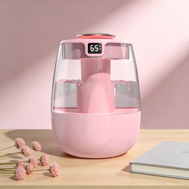 Large Capacity USB Humidifier with Double Spray Design for Home, Office, Bedroom, Dormitory, Outdoor