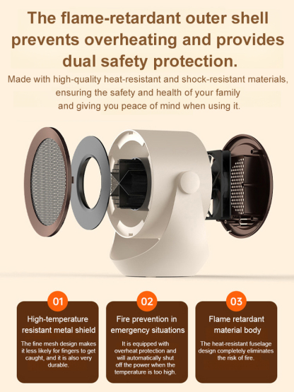 【Instant Heat】Multi-Function Rapid-Heating Fan Heater