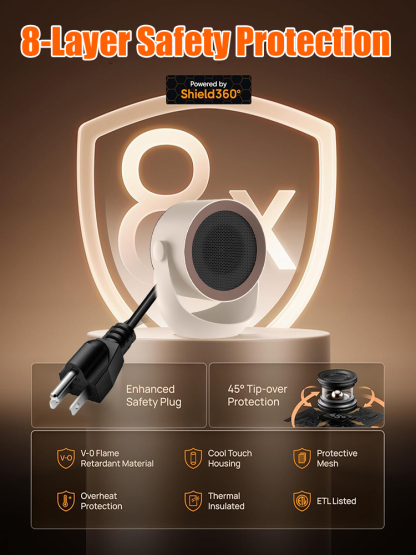 Instant Heat Desktop Heater