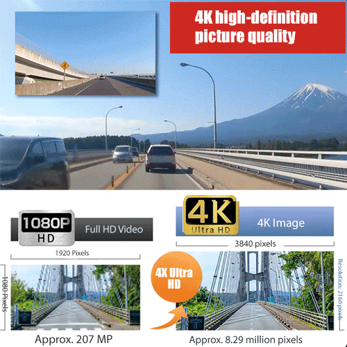 Sanlu high definition wifi driving recorder