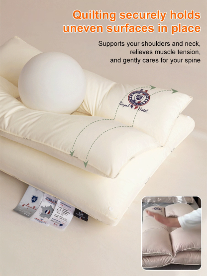 Two-in-one neck support pillow