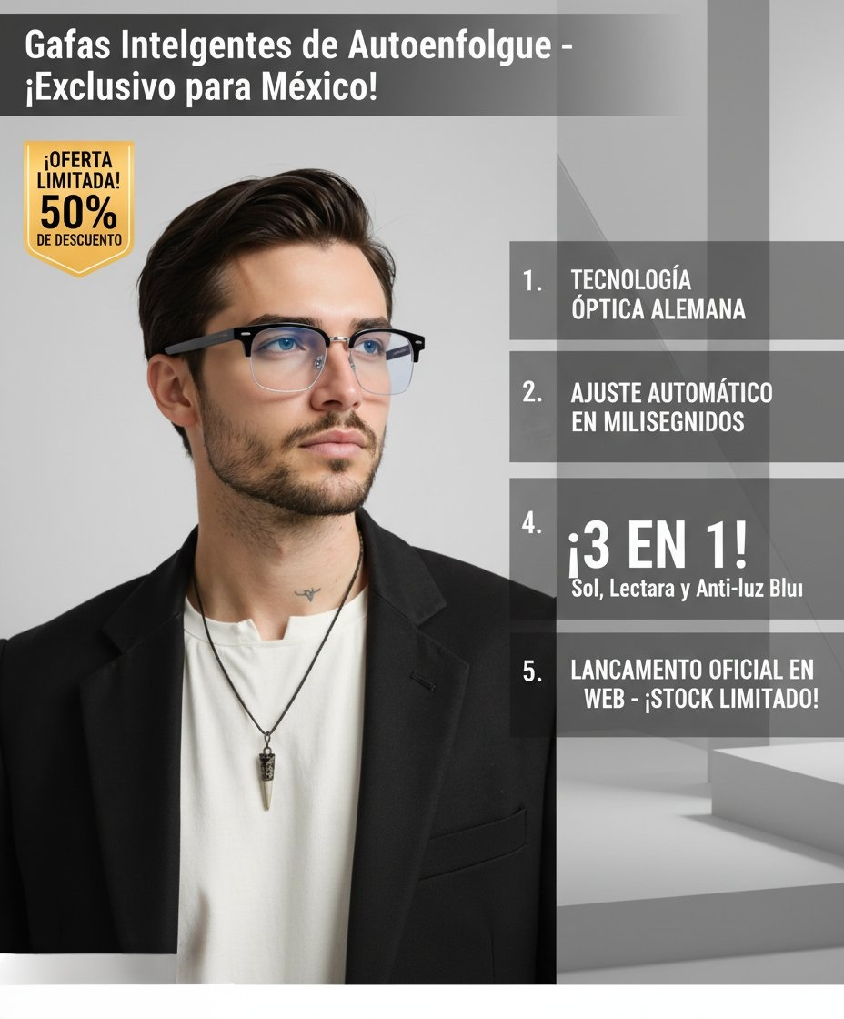 Protege tus ojos con inteligencia: Filtro azul y enfoque automático en un diseño único.